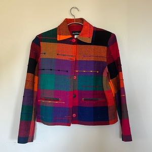 Colorful Woven Cotton Jacket